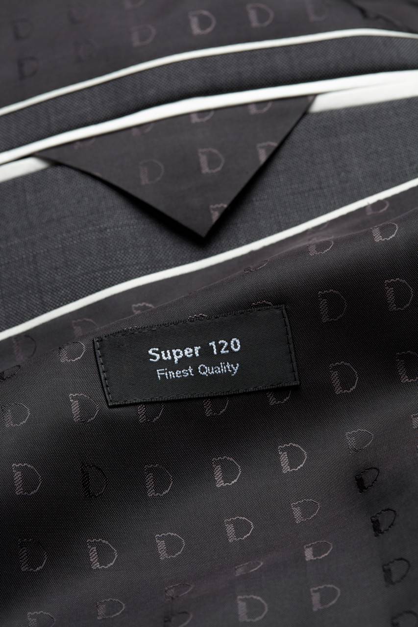 Digel Abito In Pura Lana Super 120's Digel Drop Quattro Corto