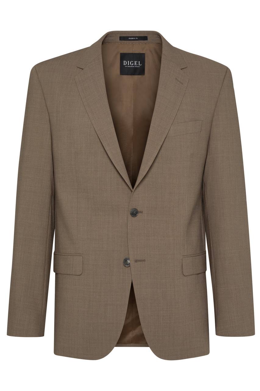 Digel Abito marrone digel lana stretch drop quattro comfort fit