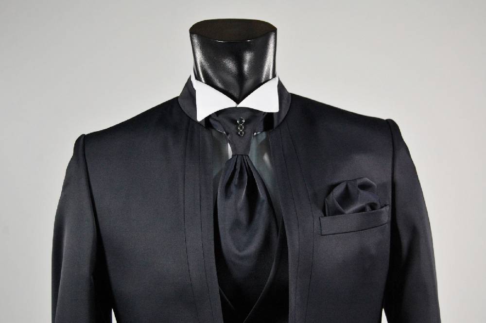 Musani Milano Cerimonia Abito Modello Guru Musani Milano Cerimonia Blu E Nero