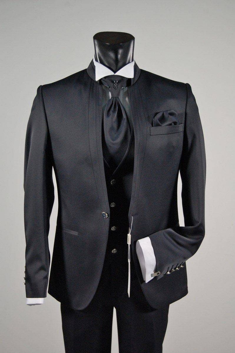 Musani Milano Cerimonia Abito Modello Guru Musani Milano Cerimonia Blu E Nero