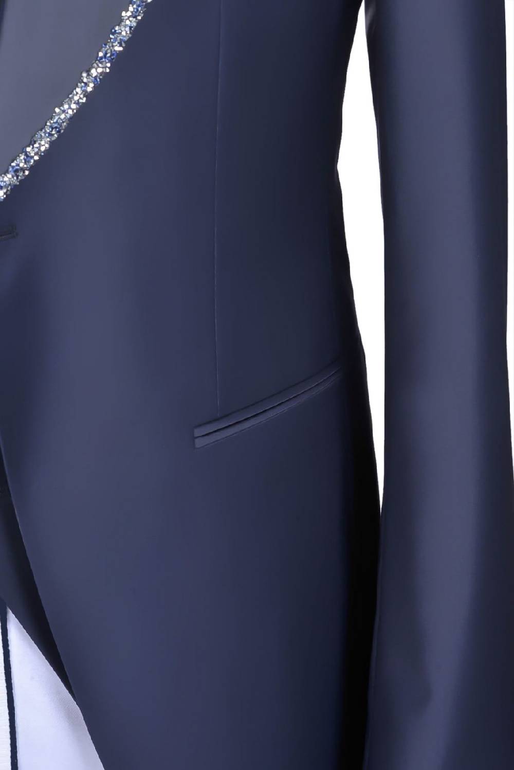 Baggi Abito Nero Baggi Slim Fit Con Gilet E Papillon Coordinato