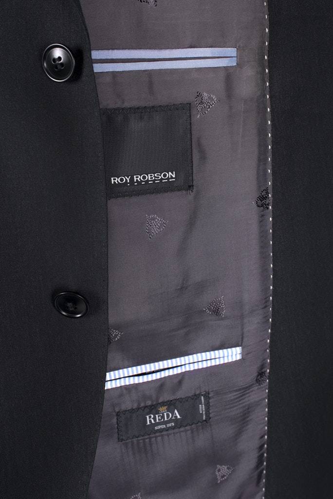 Roy Robson Abito Nero Con Gilet Roy Robson Drop Quattro Corto