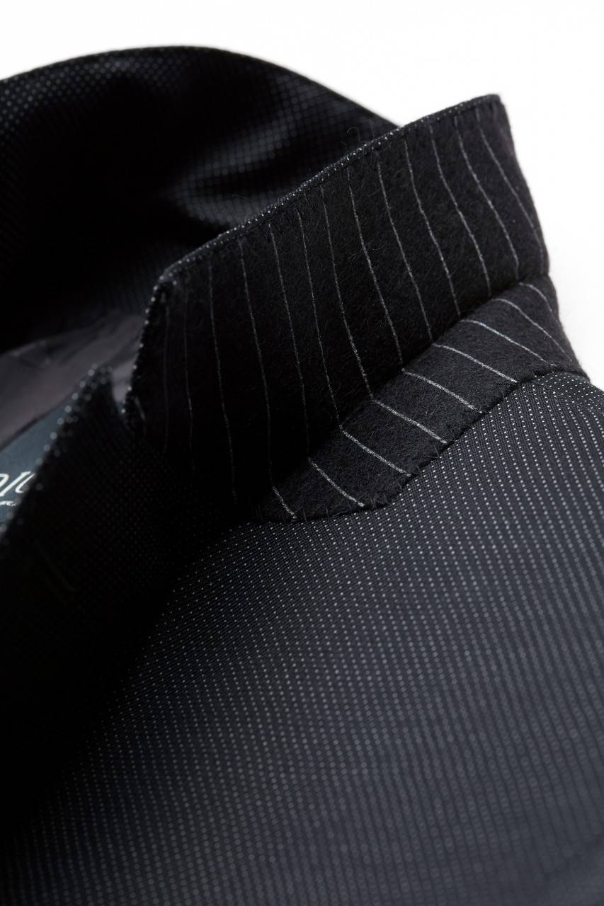 Digel Abito Nero Digel Drop Sei Modern Fit Con Panciotto In Lana Reda 110's