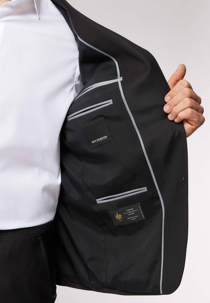 Roy Robson Abito Nero Roy Robson Lana Cerruti Drop Quattro Corto