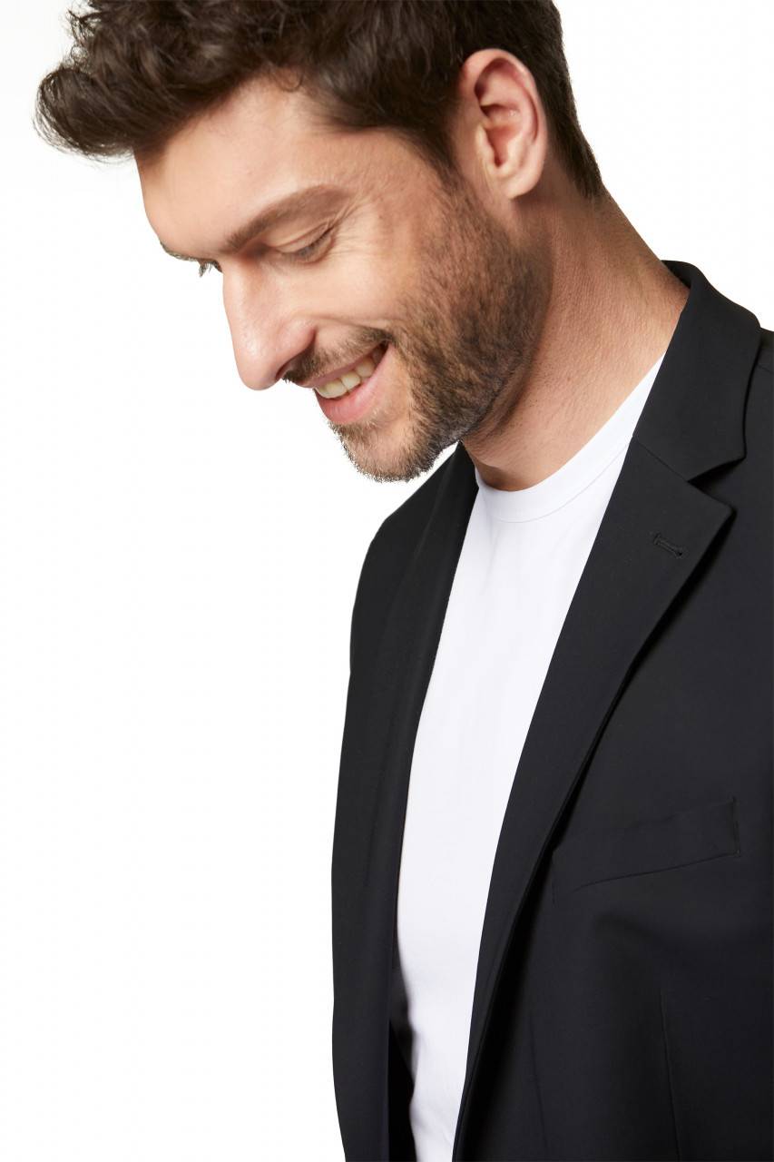 Digel Abito Nero Slim Fit Digel Move In Tessuto Tecnico