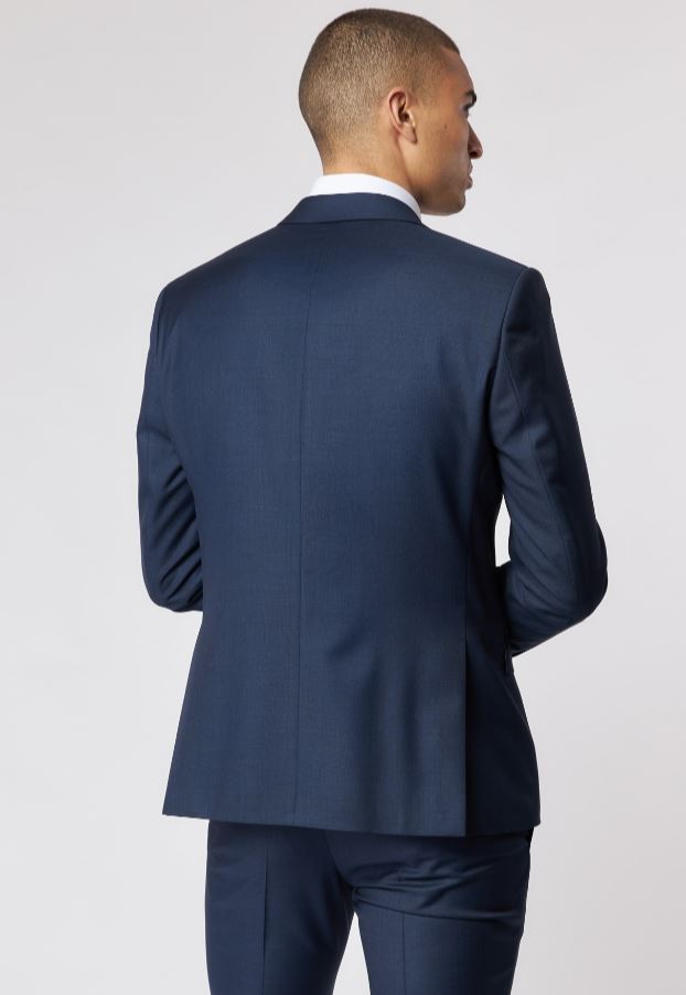 Roy Robson Abito Roy Robson Blu Slim Fit Lana Merlane Super 110's