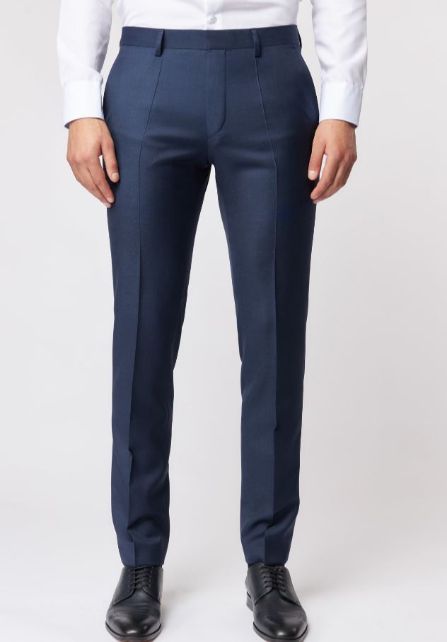 Roy Robson Abito Roy Robson Blu Slim Fit Lana Merlane Super 110's