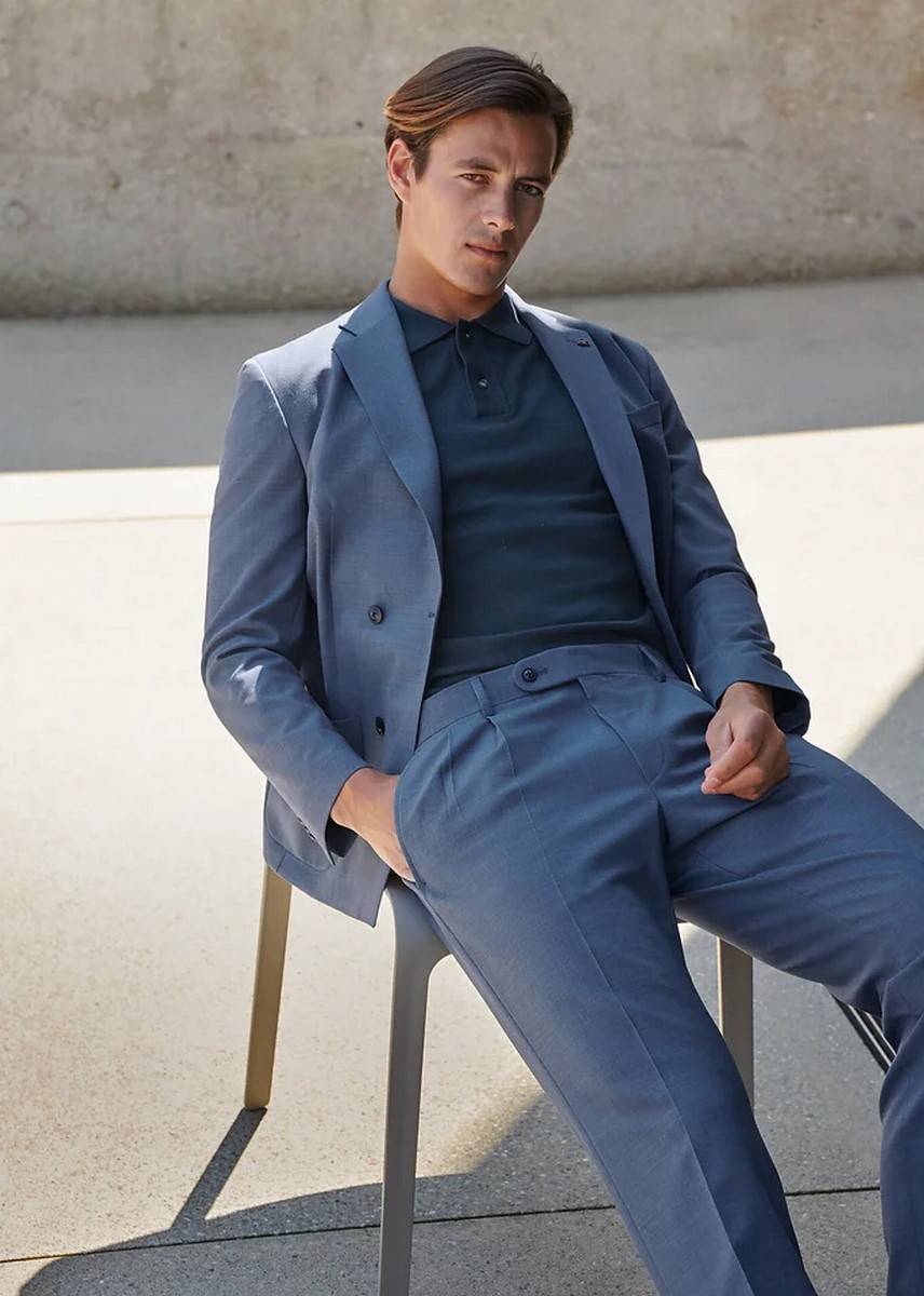 Roy Robson Abito roy robson slim fit doppiopetto sfoderato