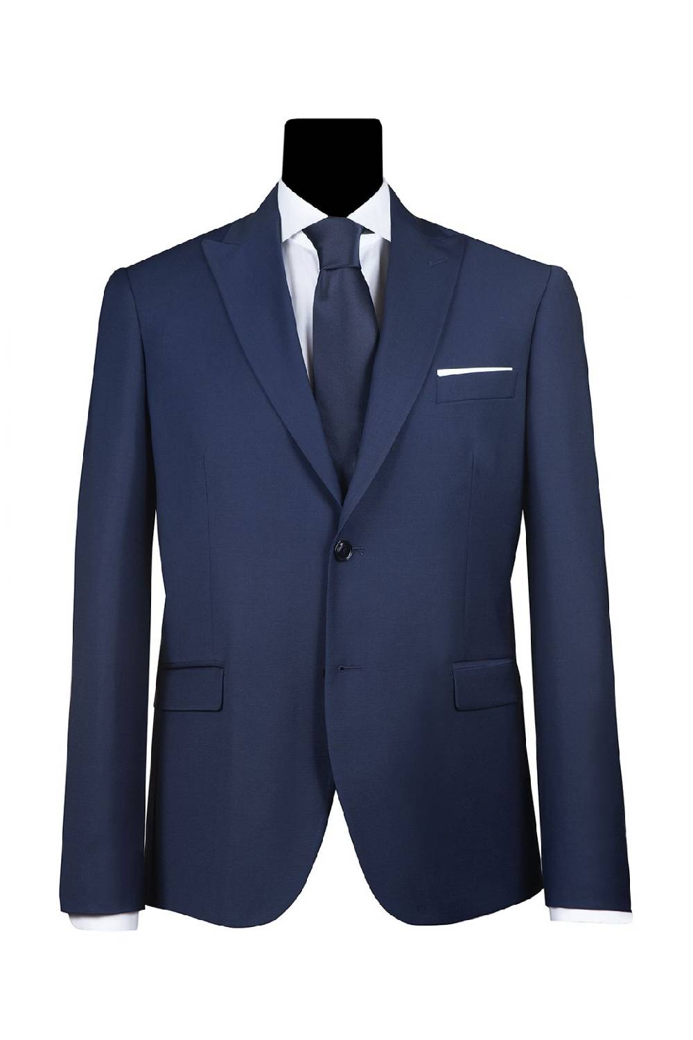 Simbols Abito simbols blue slim fit con petto a lancia