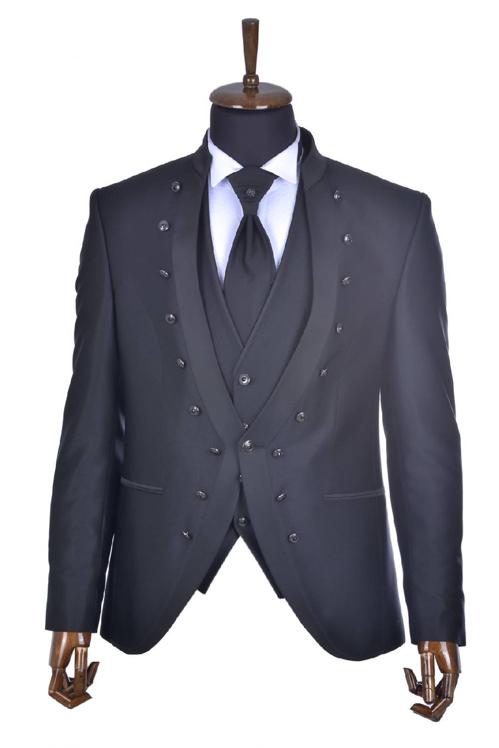 Baggi Abito Slim Fit Baggi Cerimonia Modello Alla Coreana