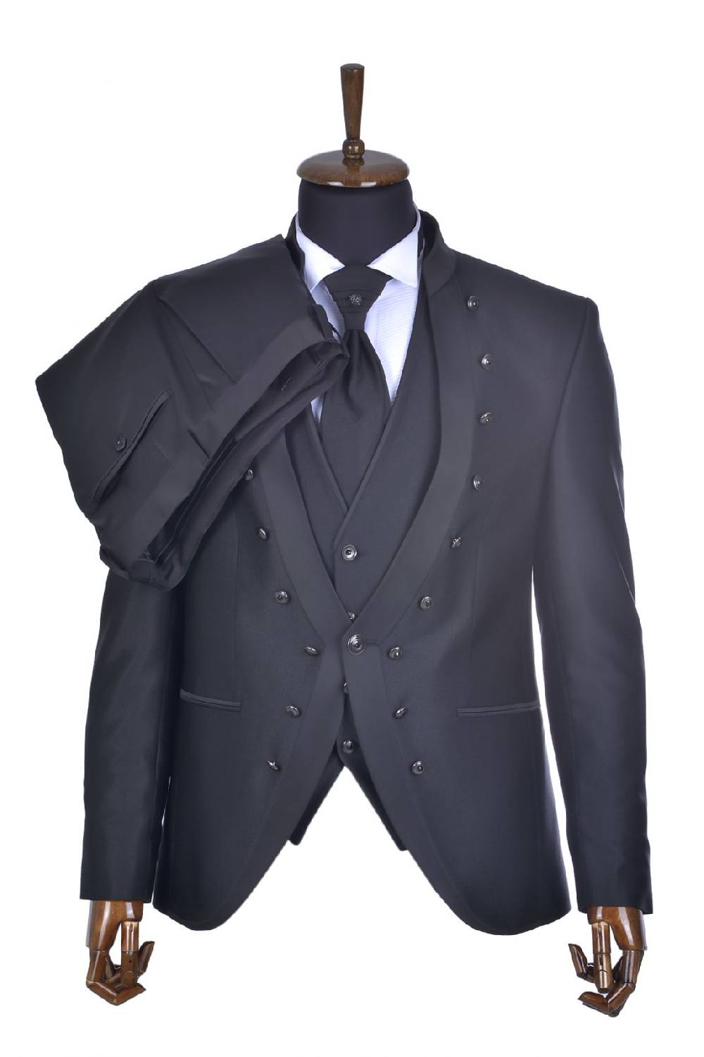 Baggi Abito Slim Fit Baggi Cerimonia Modello Alla Coreana