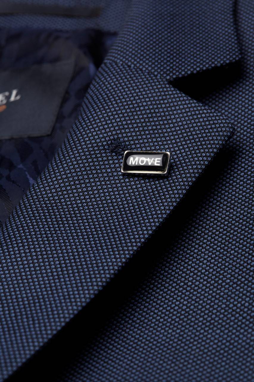 Digel Abito Slim Fit Blu Medio Digel Move In Lana Reda Super 110's