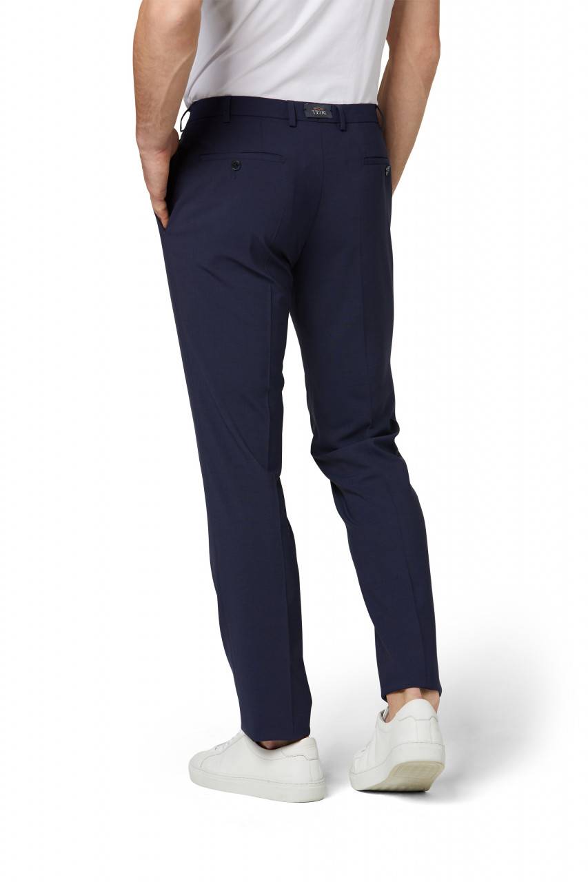 Digel Abito Slim Fit Digel Blu Marine Misto Lana Bi-stretch
