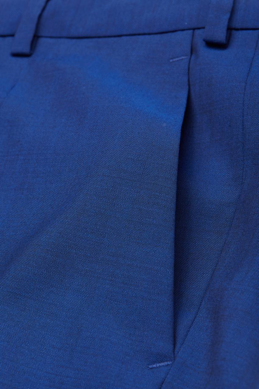 Digel Abito Slim Fit Digel Blu Marine Pura Lana Marzotto Super 100's