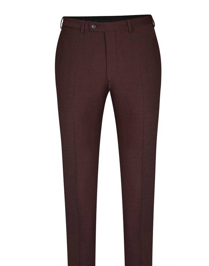 Digel Abito Slim Fit Digel Bordeaux Misto Lana Bi-stretch