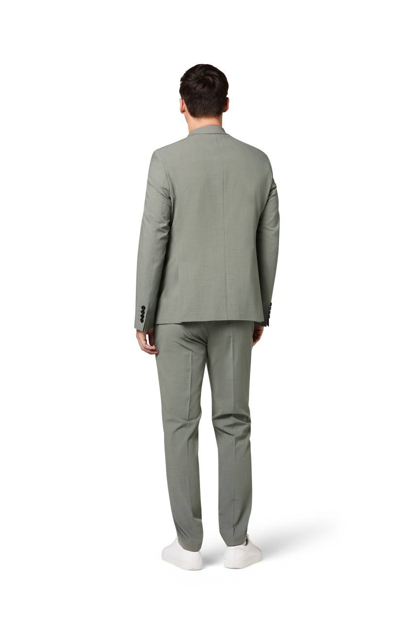 Digel Abito Slim Fit Digel Verde Salvia Misto Lana Bi-stretch