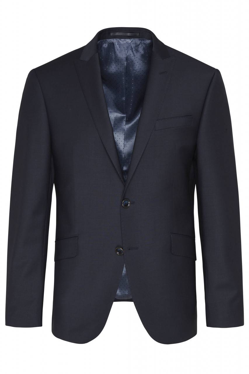 Digel Abito Slim Fit Elegante Digel Blu Scuro Con Gilet