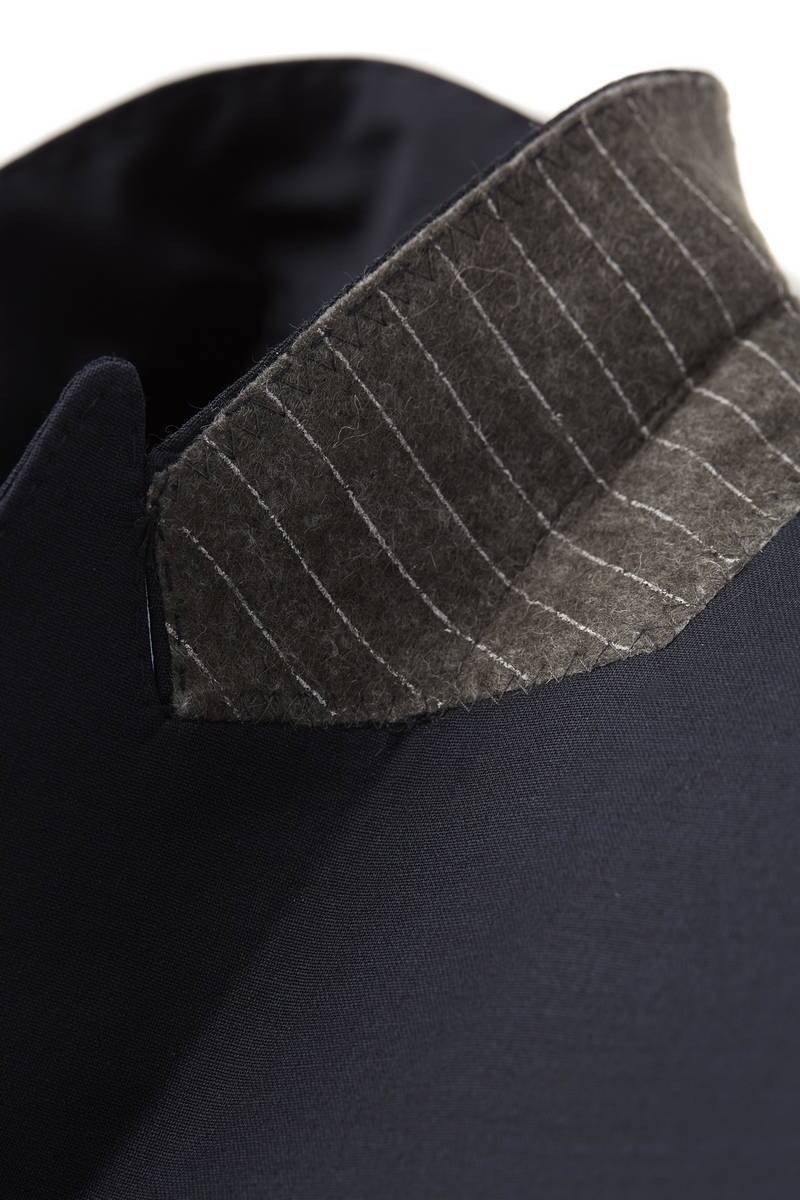 Digel Abito Slim Fit Elegante Digel Blu Scuro Con Gilet