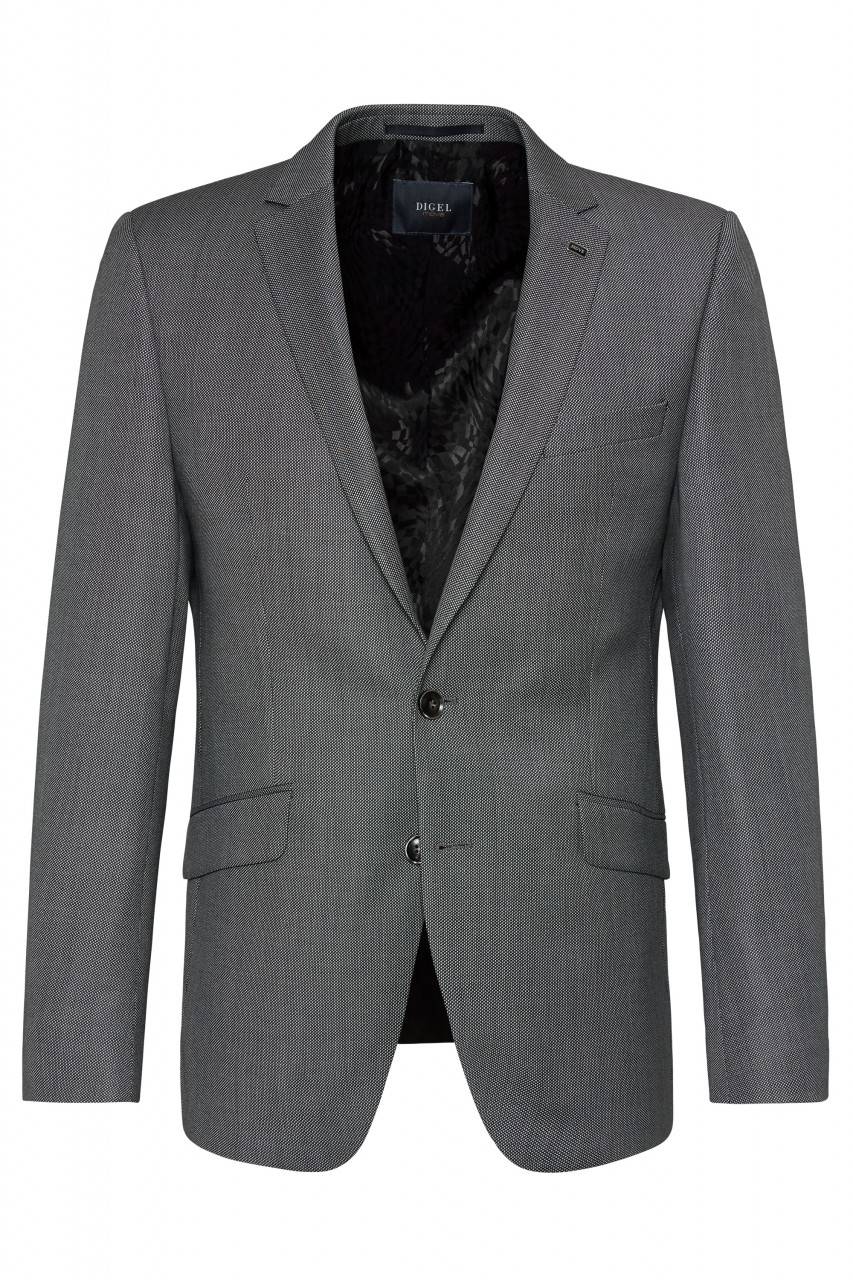 Digel Abito Slim Fit Grigio Digel Move In Lana Reda Super 110's