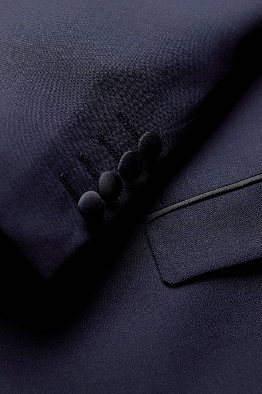 Digel Abito Smoking Blu Digel Extra Slim Fit Lana Bi-stretch