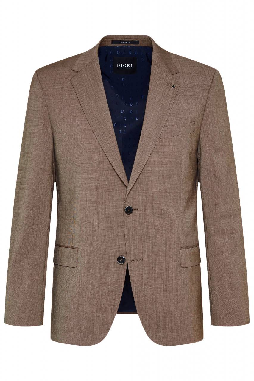 Digel Abito tabacco digel lana stretch marzotto drop quattro corto