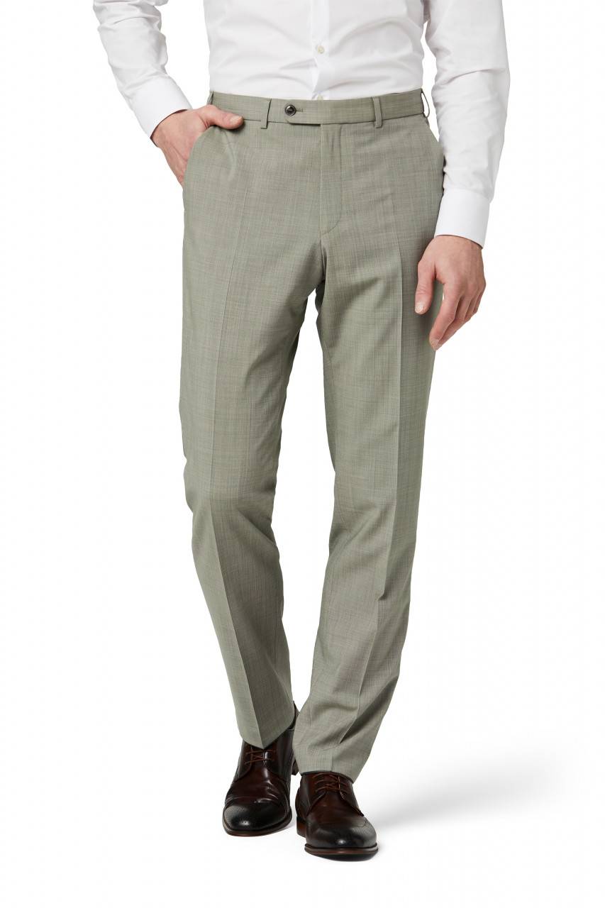 Digel Abito Verde Chiaro Digel Lana Stretch Marzotto Drop Sei Modern Fit