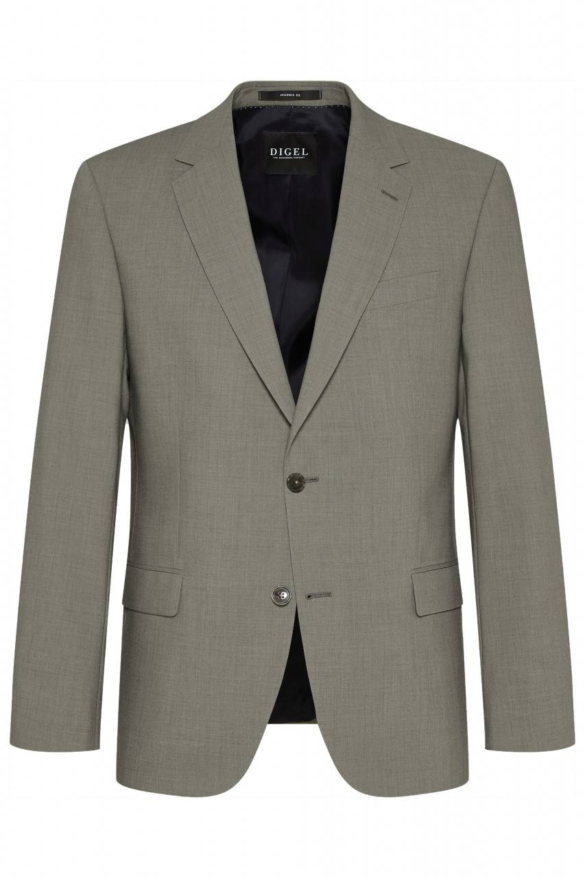 Digel Abito Verde Salvia Digel Lana Stretch Drop Sei Modern Fit