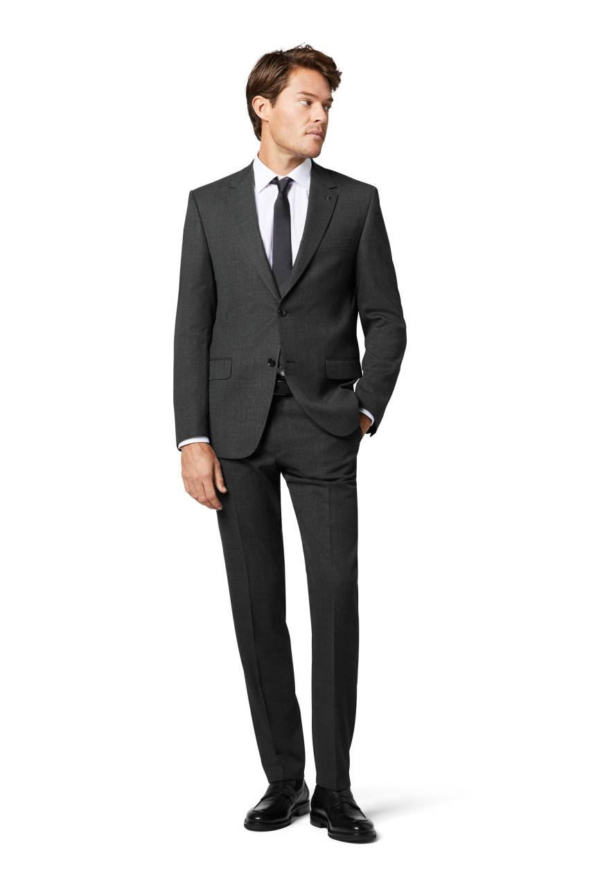 Digel Abito Verde Scuro Digel Drop Quattro Corto Lana Stretch Comfort