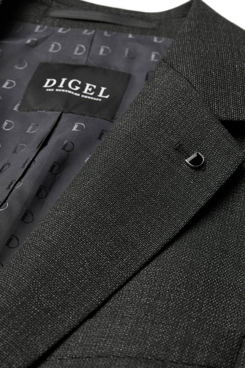 Digel Abito Verde Scuro Digel Drop Quattro Corto Lana Stretch Comfort