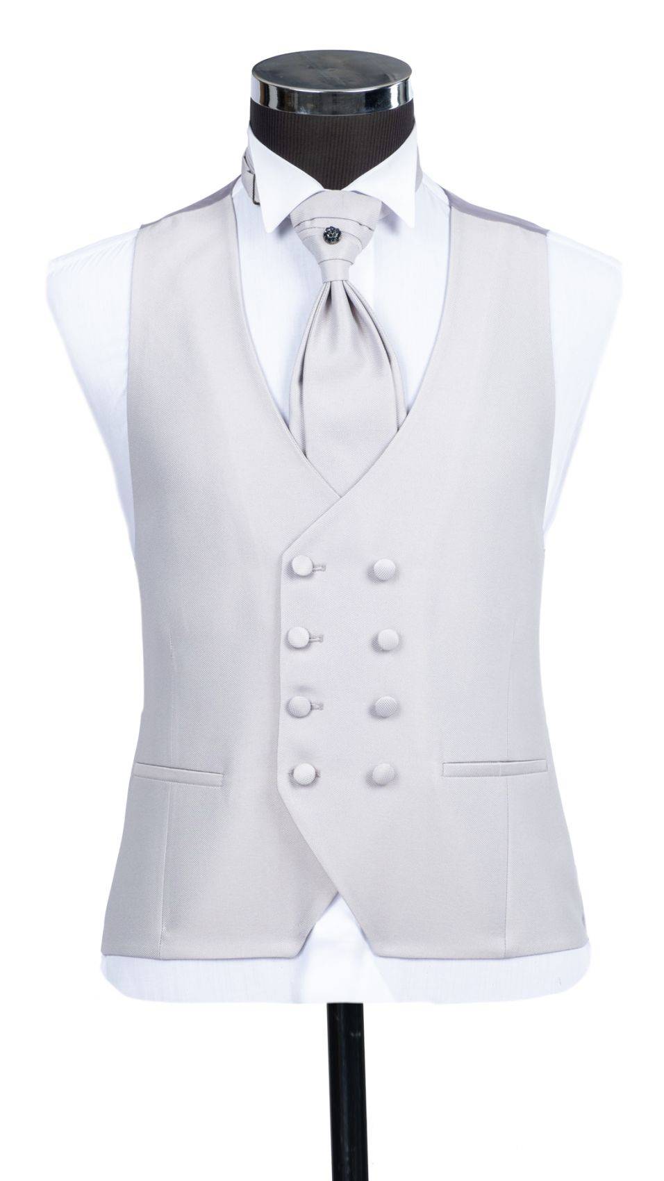 Baggi Abito Blu Da Sposo Con Collo A Scialle