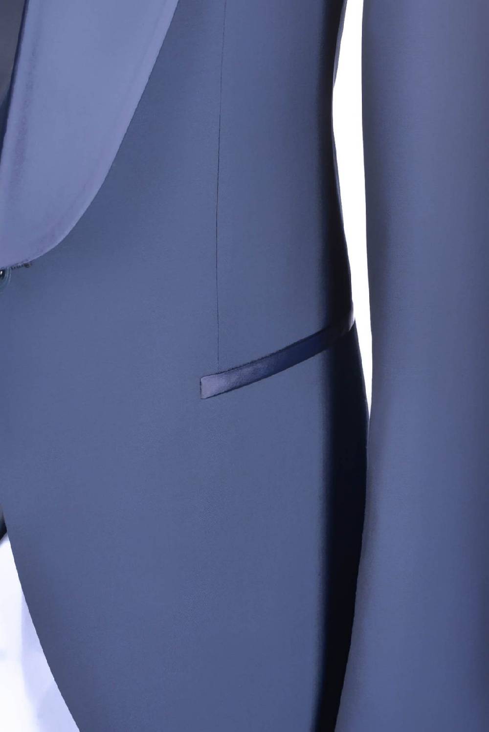 Baggi Abito Da Sposo Blu Baggi Cerimonia