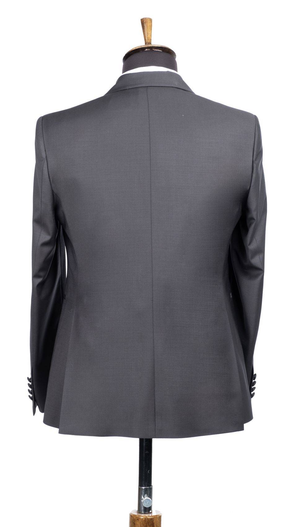 Baggi Abito Nero Da Sposo Con Collo A Scialle