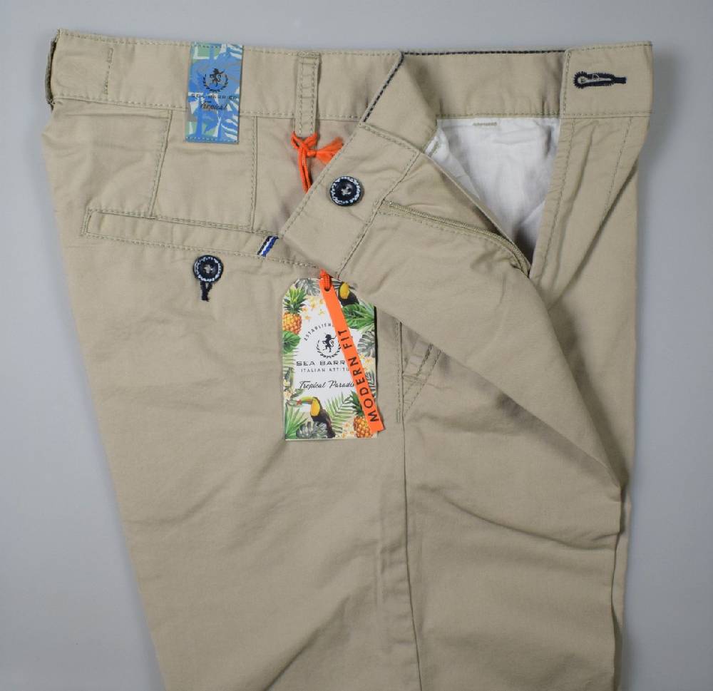 Sea Barrier Bermuda In Puro Cotone Modern Fit Sea Barrier