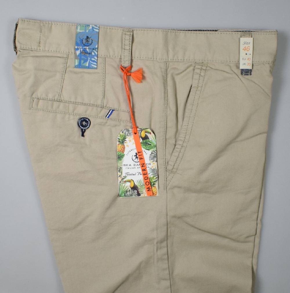 Sea Barrier Bermuda in puro cotone modern fit sea barrier