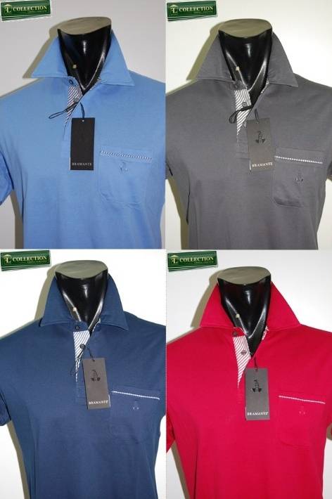 Bramante Polo bramante cotone 4 colori