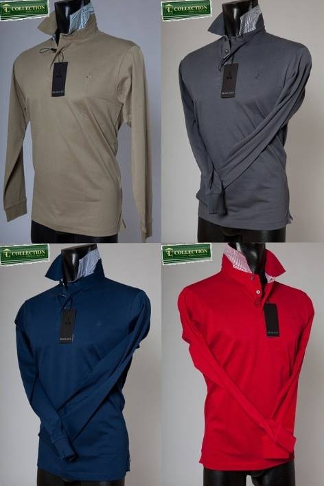 Bramante Polo bramante cotone in quattro colori