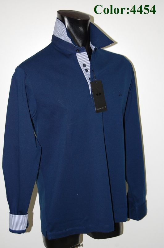 Bramante Polo Maglia T Shirt Moda Uomo Bramante
