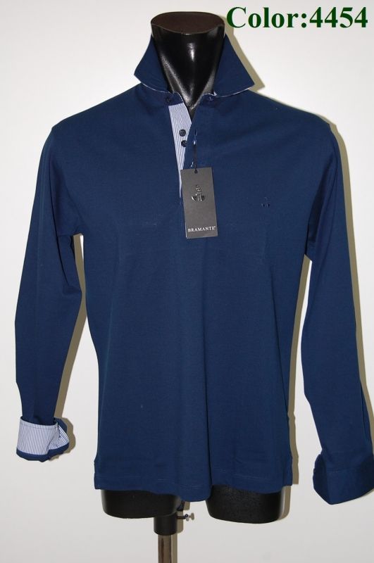 Bramante Polo Maglia T Shirt Moda Uomo Bramante