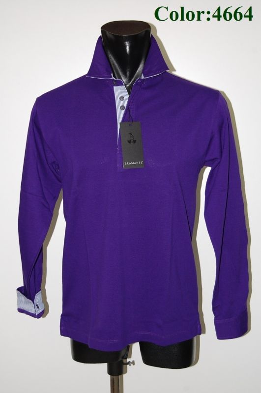 Bramante Polo Maglia T Shirt Moda Uomo Bramante