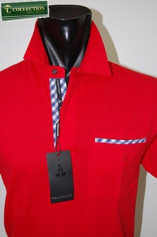 Bramante Polo T Shirt Maglia Moda Uomo Bramante