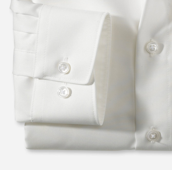 Olymp Camicia Beige Comfort Fit Olymp Luxor Puro Cotone Facile Stiro