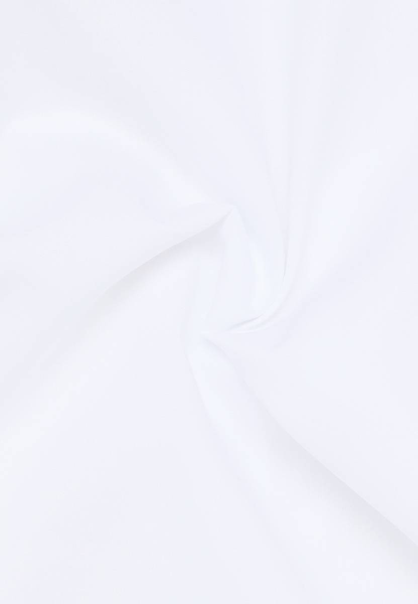 Eterna Camicia Bianca Eterna Modern Fit In Popeline No Stiro