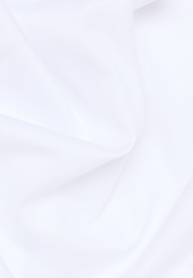 Eterna Camicia Bianca Eterna Slim Fit Collo Francese Cotone Cover