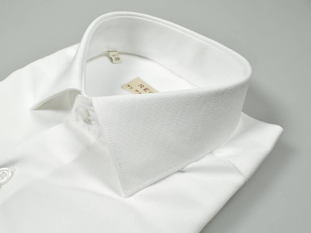 Regent By Pancaldi Camicia Bianca Pancaldi Regular Fit Collo Italiano