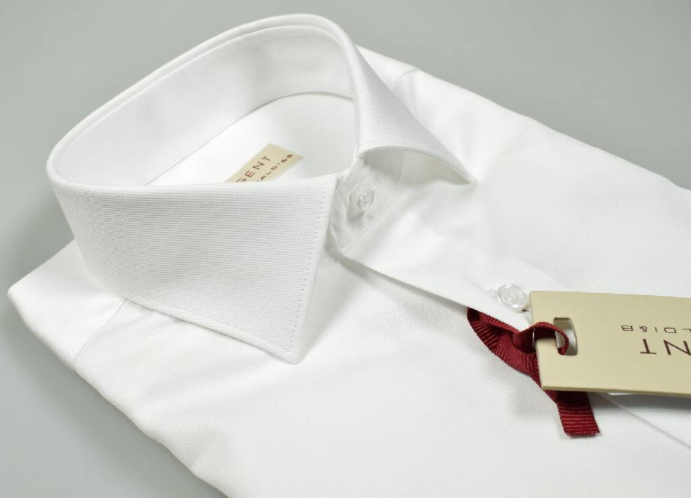 Regent By Pancaldi Camicia Bianca Pancaldi Regular Fit Collo Italiano