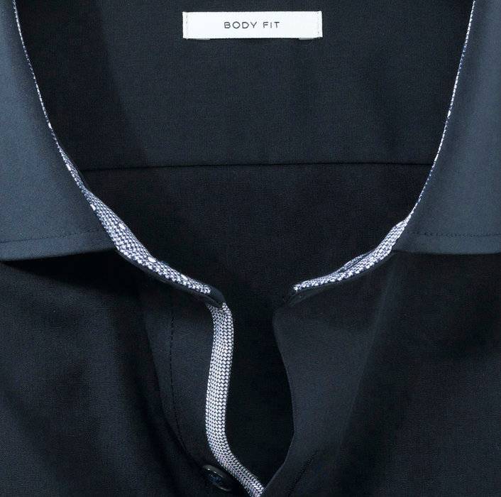 Olymp Camicia Blu Olymp Level Five In Cotone Stretch Slim Fit