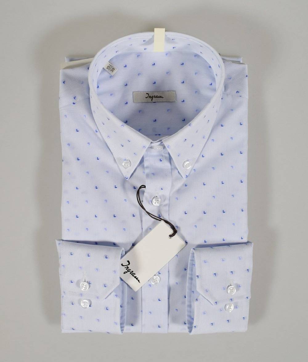 Ingram Camicia Button Down Con Taschino Ingram Vestibilità Regolare