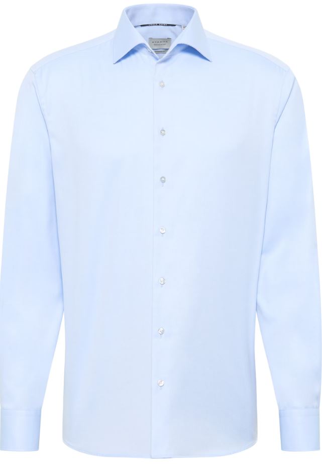 Eterna Camicia Celeste Eterna Modern Fit Collo Classico Italiano