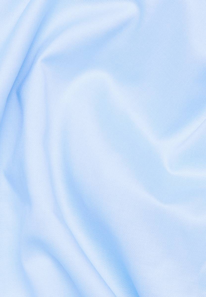 Eterna Camicia Celeste Eterna Modern Fit In Cotone Twill No Stiro