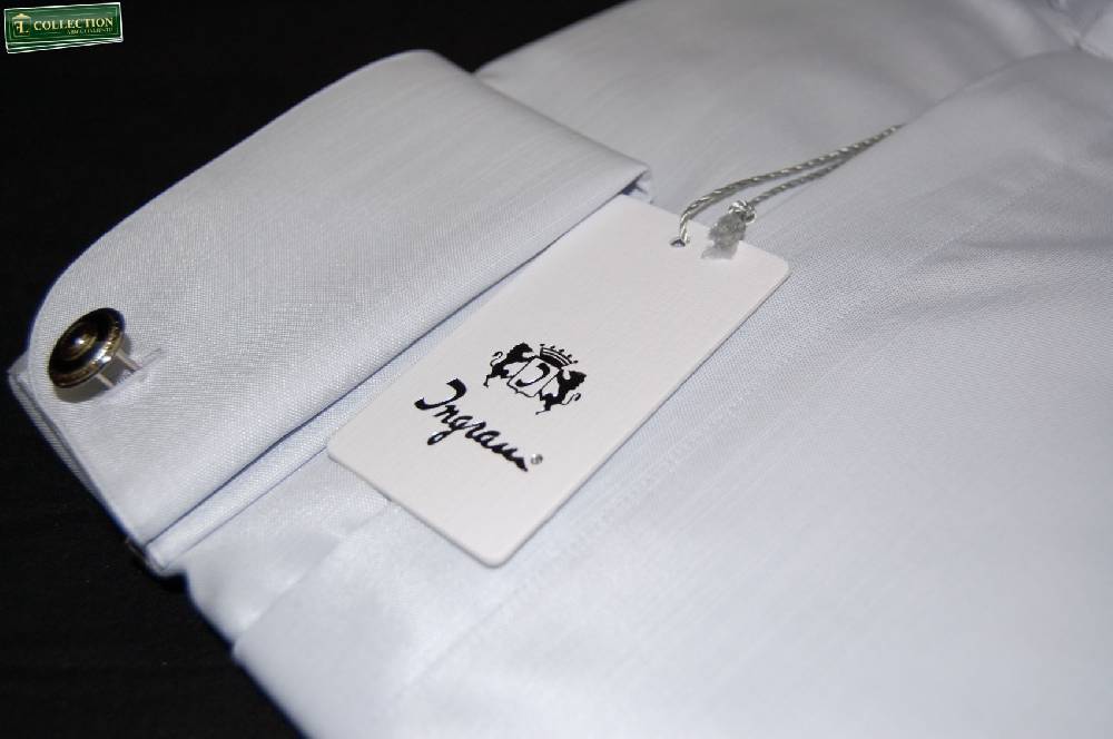 Ingram Camicia Cerimonia Diplomatica Slim Fit Grigio